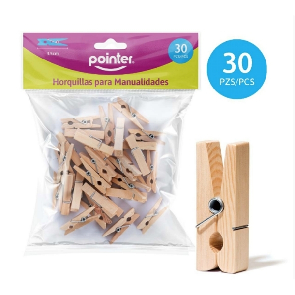 PALILLOS DE MADERA