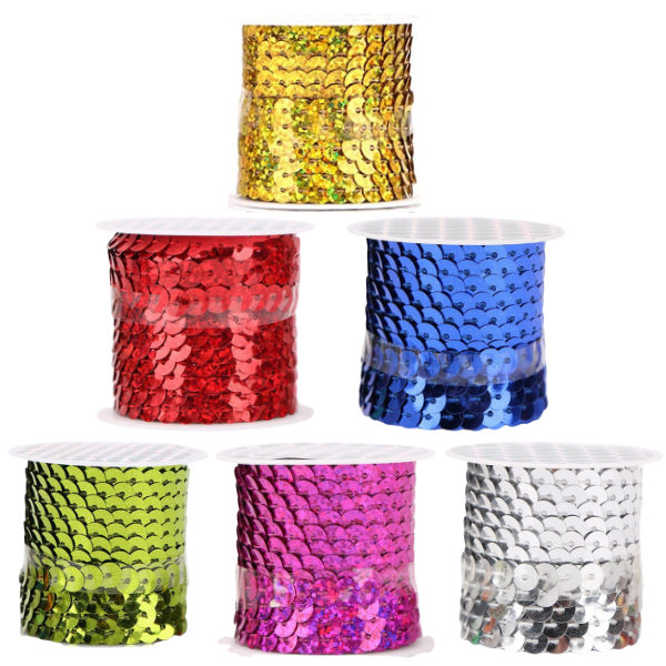 cinta de lentejuelas