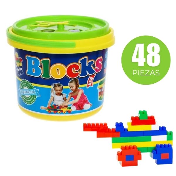 balde x48 de bloques